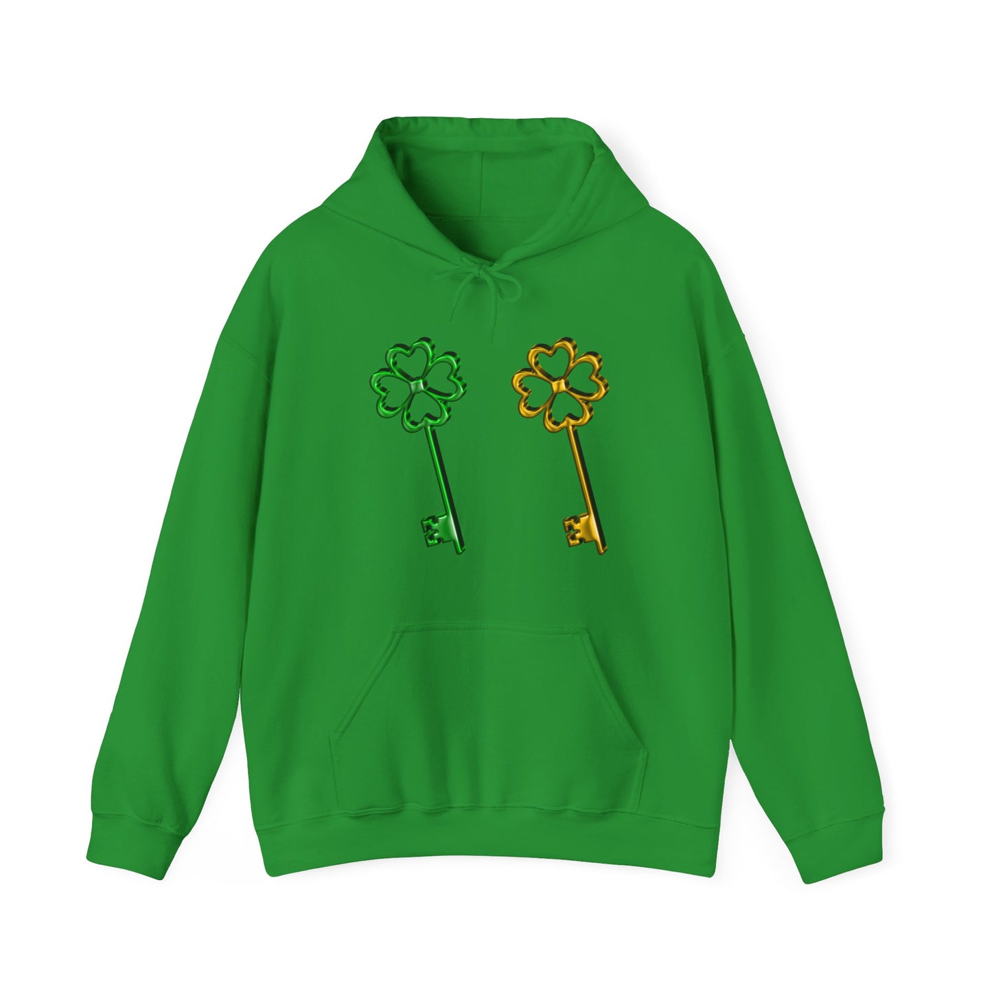 Charming Keys Hooded Sweatshirt | St. Patrick's Day Pullover | True North