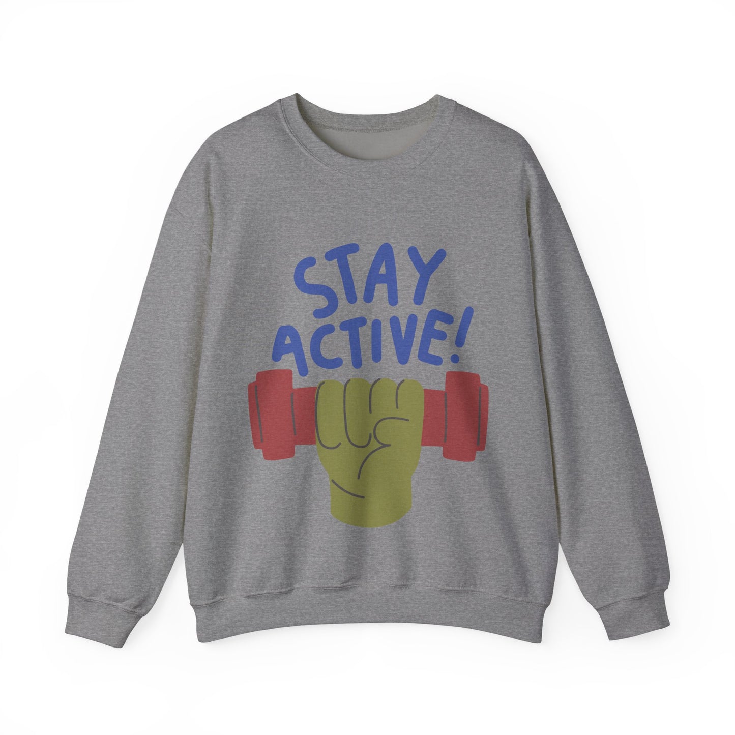 Stay Active Crewneck Sweatshirt | Gym and Casual Wear | True North