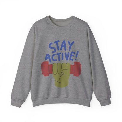 Stay Active Crewneck Sweatshirt | Gym and Casual Wear | True North