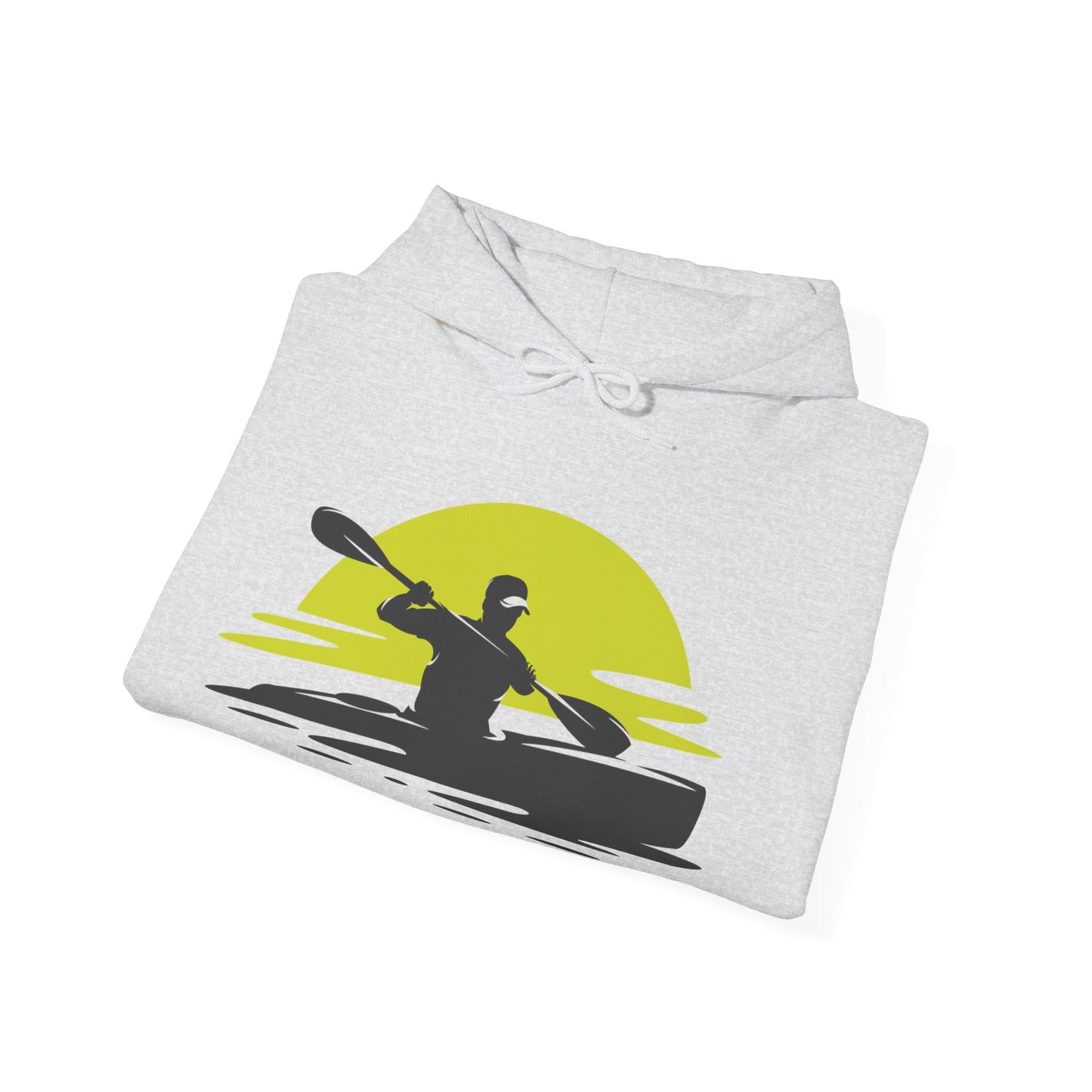 Sunset Kayaker Hooded Sweatshirt | Kayaking Lovers | True North