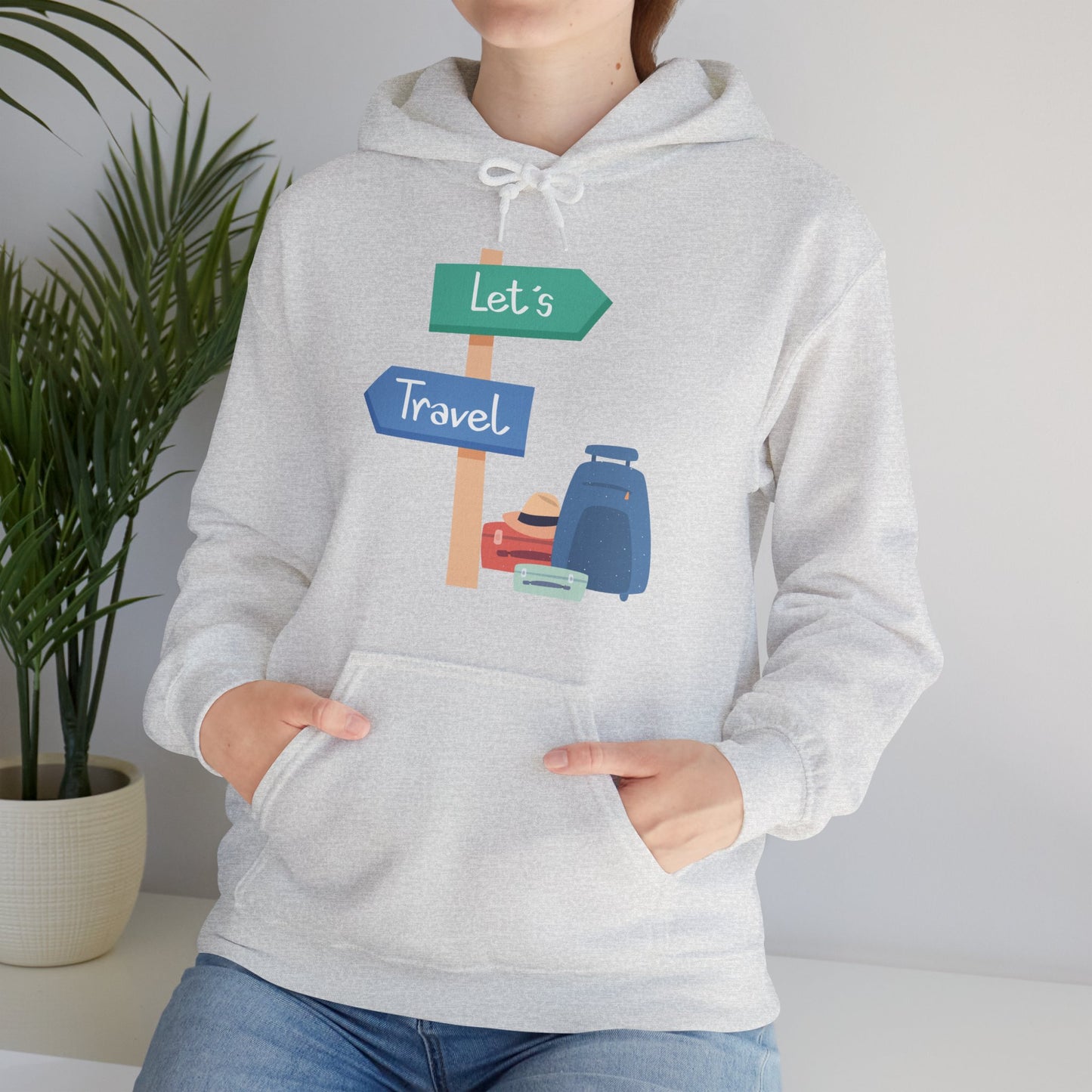 Travel-Inspired Hoodie | Adventure Sweatshirt | True North
