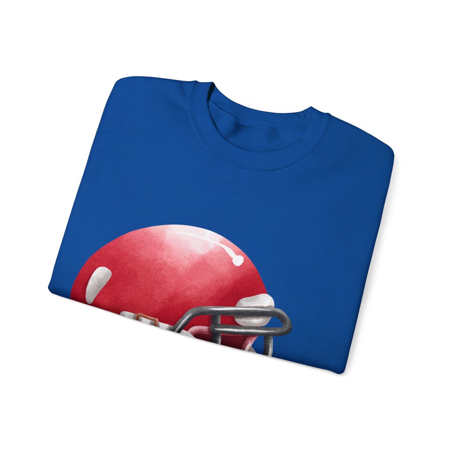 Football Helmet Crewneck Sweatshirt | Athletes and Game Day | True North