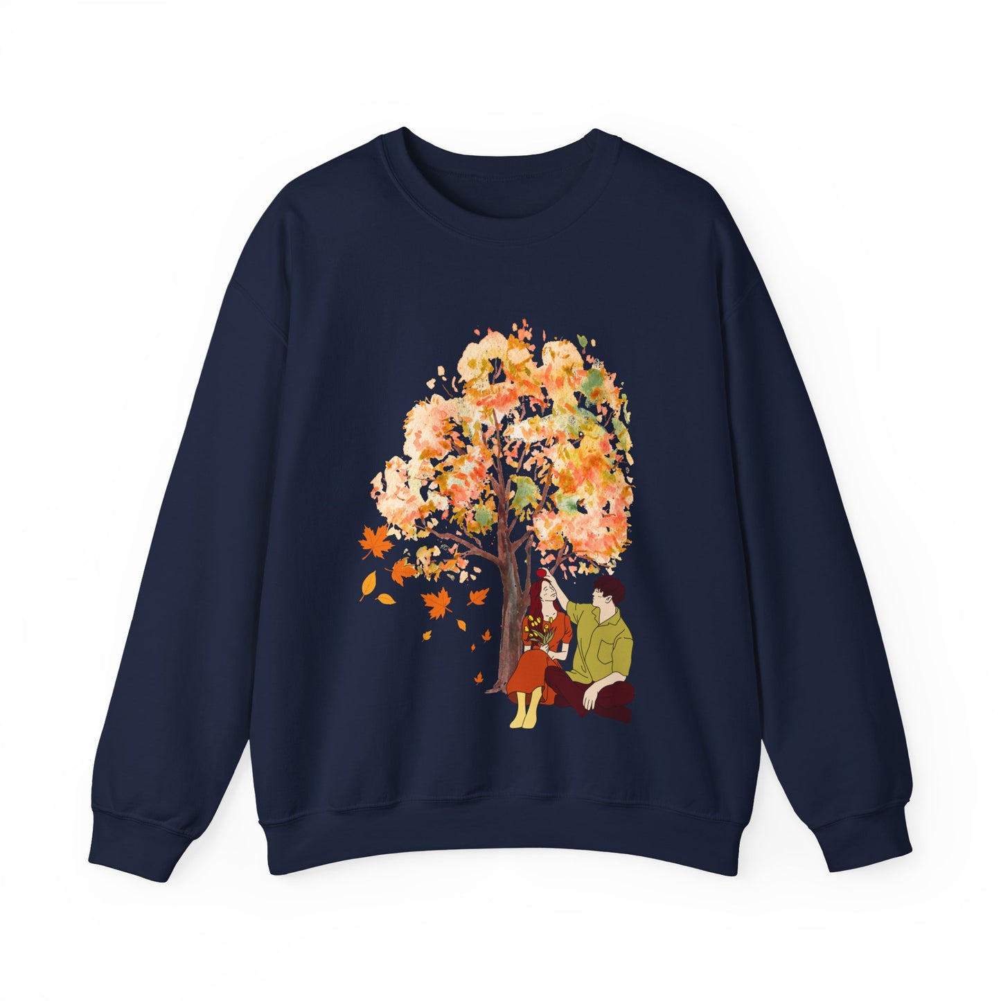 Cozy Fall Couple Crewneck Sweatshirt | Autumn Vibes | True North