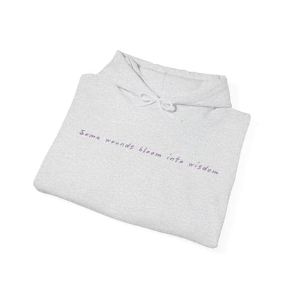 Blooming Wounds Cozy Inspirational Hoodie | True North