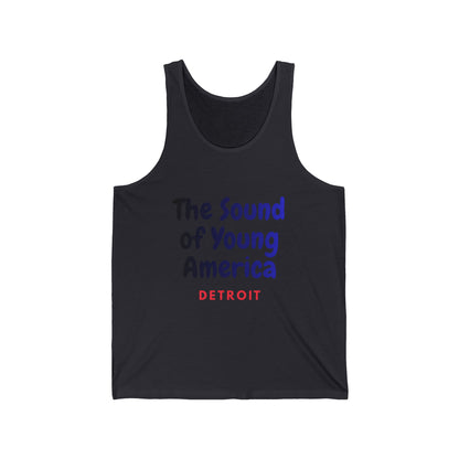 Detroit Sound of Young America Men/Unisex Tank Top | Soft Cotton | True North