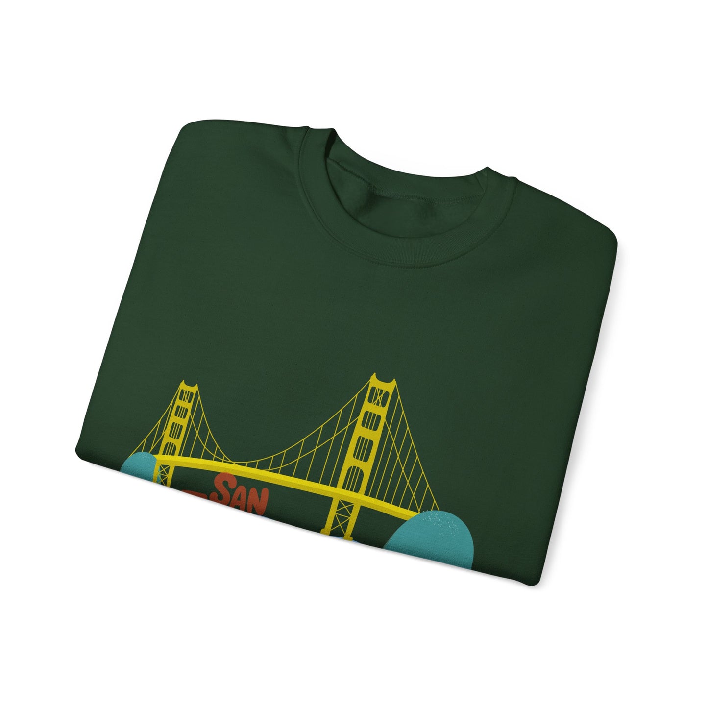 San Francisco Bridge Sweatshirt | California Travel Souvenir | True North
