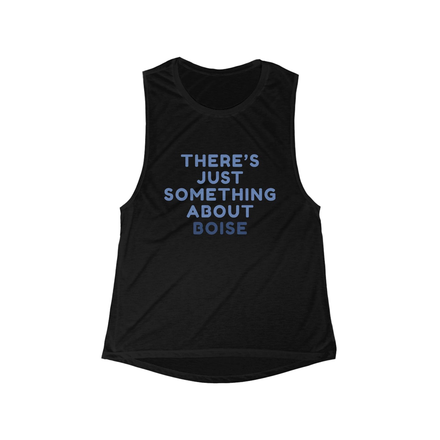Boise Vibes Women's Flow Tank — "There's Just Something About Boise"
