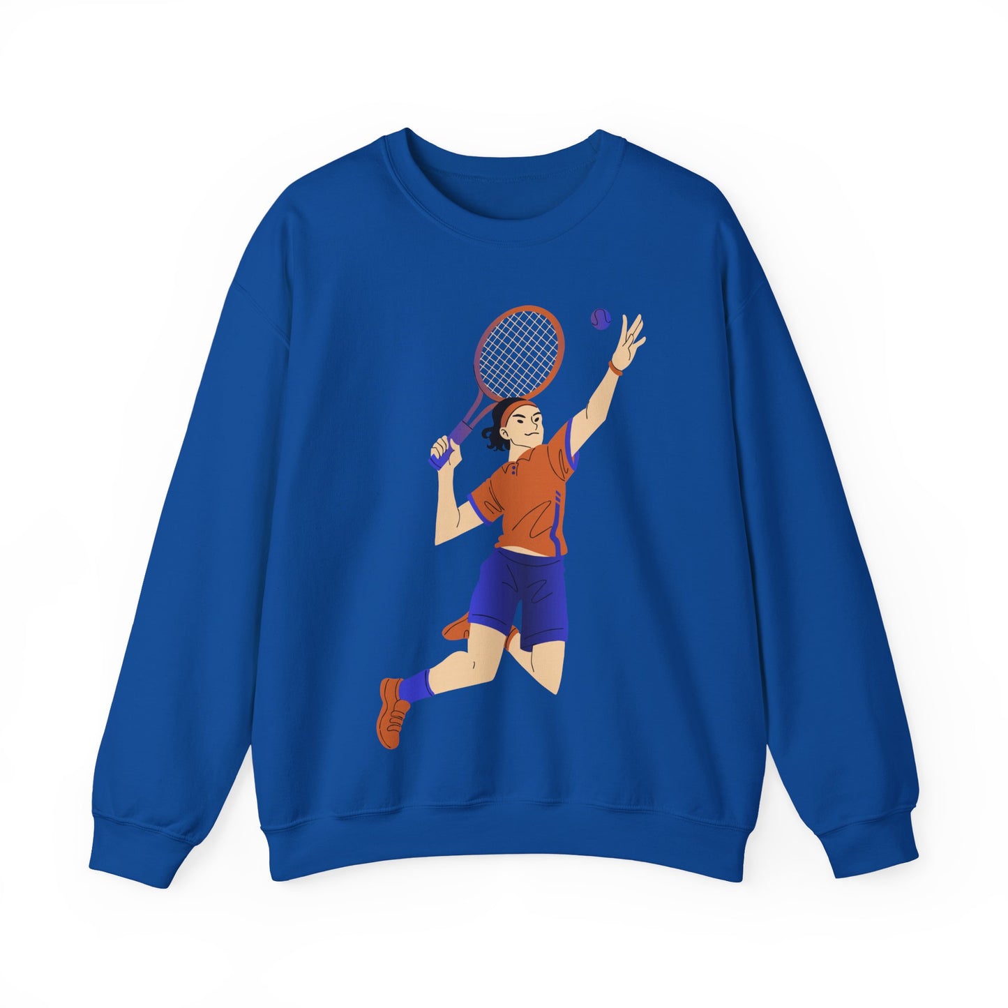 Tennis Graphic Crewneck Sweatshirt | Casual Play | True North