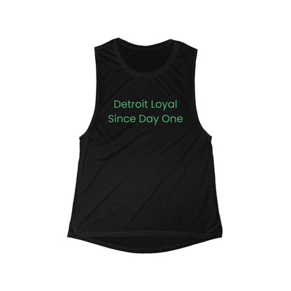 Detroit Loyal | Women’s Flowy Scoop Muscle Tank | True North