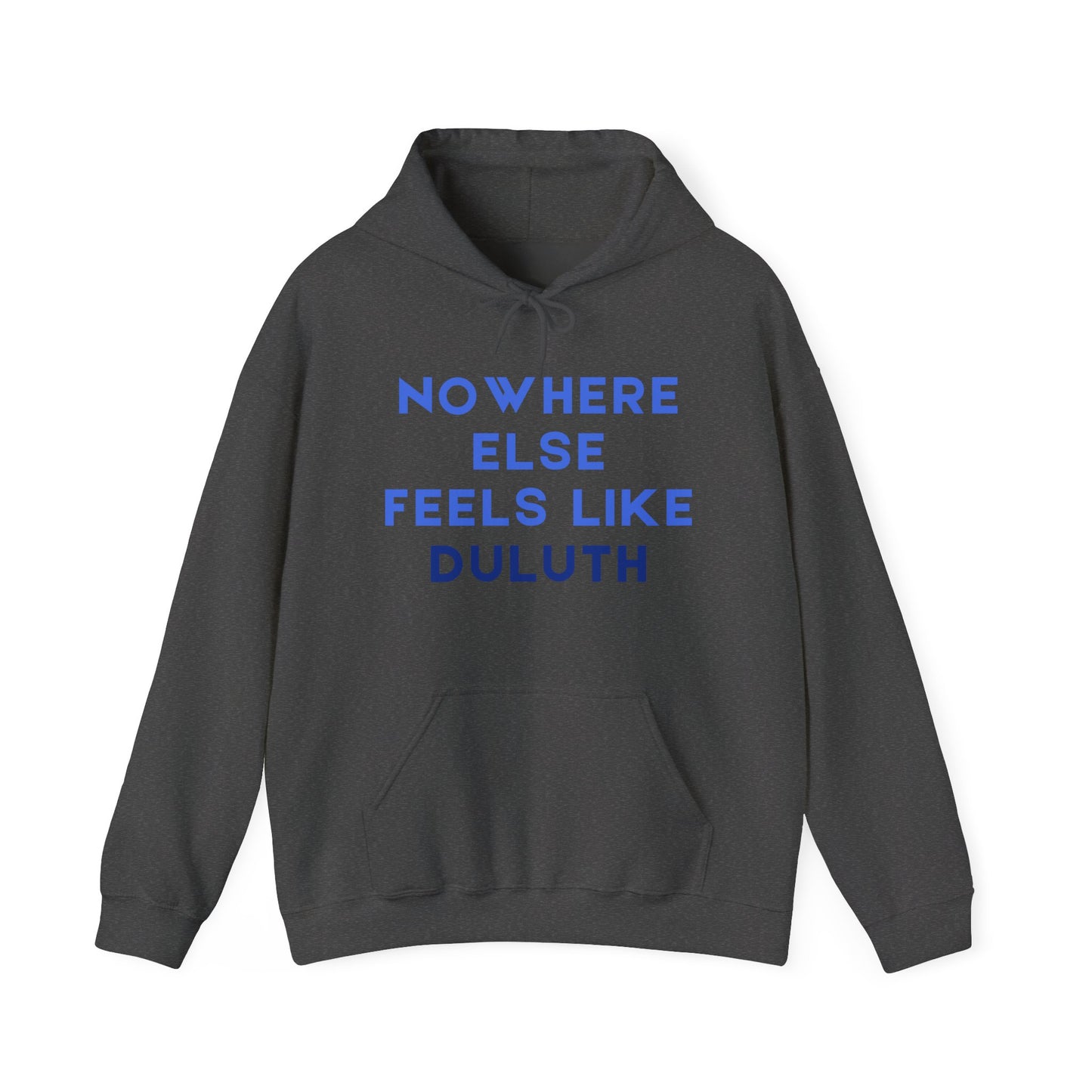Duluth Pride Hoodie — "Nowhere Else Feels Like Duluth" Pullover