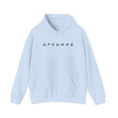 Spokane Script Hoodie - Minimal City Name Pullover