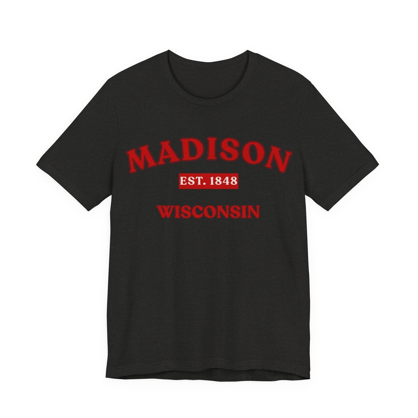 Madison Wisconsin Established 1848 JERSEY Tee