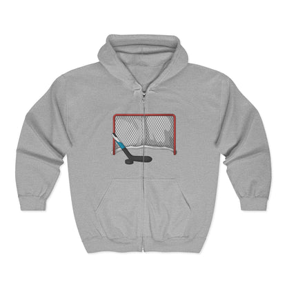 Goalie Love Full Zip Hoodie | Cozy Sports Hoodie | True North