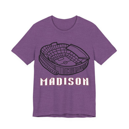Madison Stadium T-Shirt — Vintage City Arena JERSEY Tee