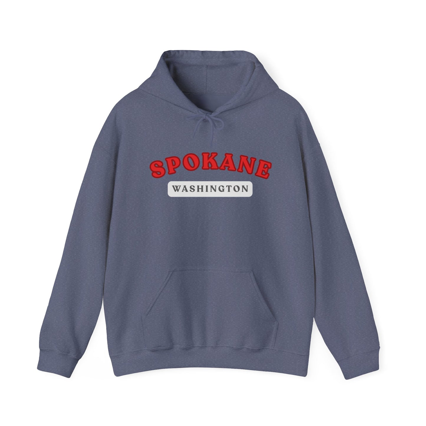 Spokane Washington Pullover Hoodie – Classic Collegiate City Sweatshirt