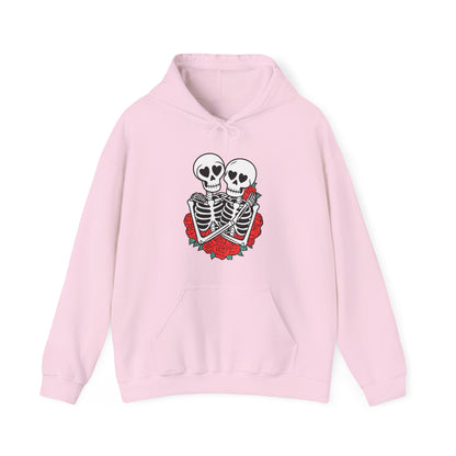 Romantic Skeletons Hoodie | Halloween Fall Fashion | True North