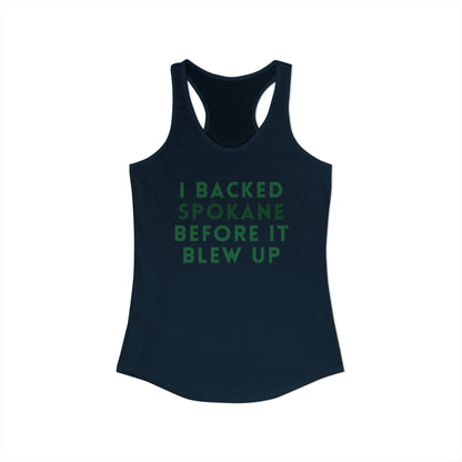 Women's Ideal Racerback Tank SPOKANE