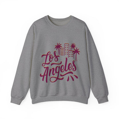Los Angeles Vibe Crewneck Sweatshirt | Travel Souvenir | True North