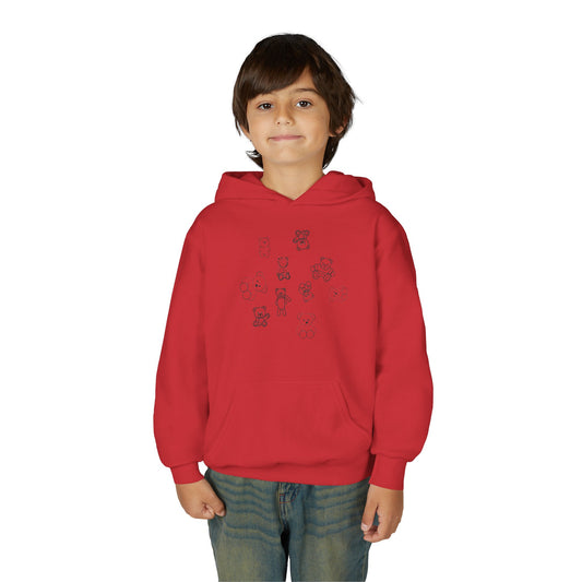 Youth Bear-Themed Hoodie | Cozy Teddy Bear Fun Layering | True North
