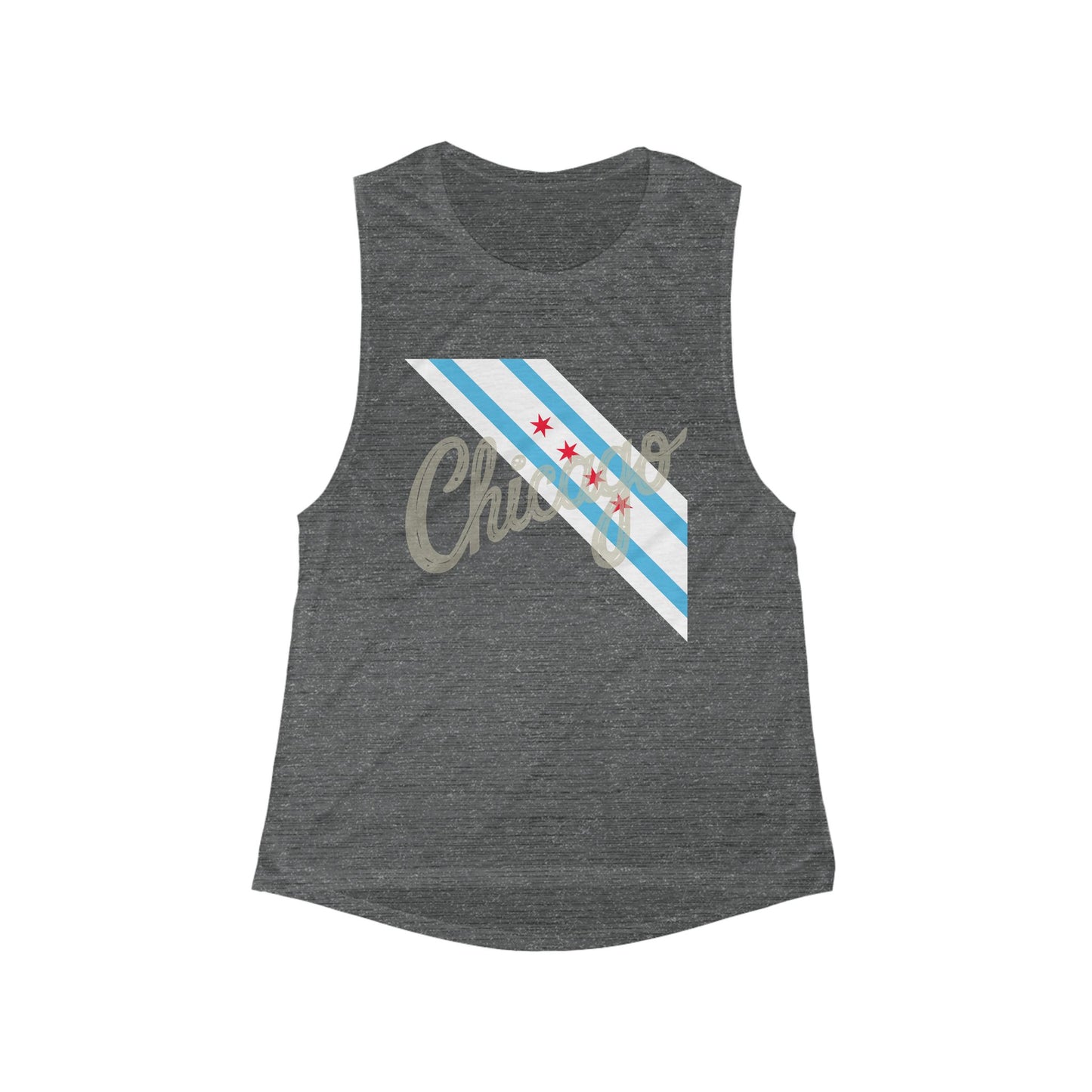 Chicago | Women’s Flowy Scoop Muscle Tank | True North