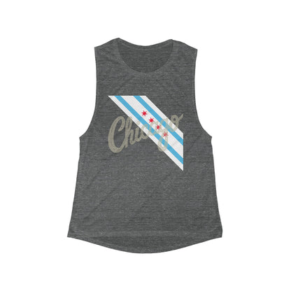 Chicago | Women’s Flowy Scoop Muscle Tank | True North