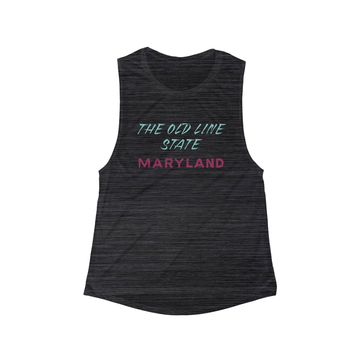 The Old Line State Maryland | Women’s Flowy Scoop Muscle Tank | True North