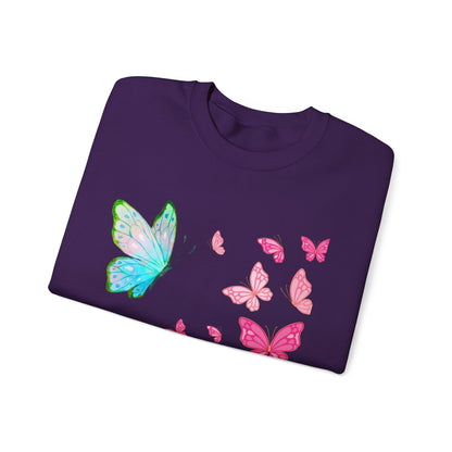 Butterfly Dreams Crewneck Sweatshirt | Cozy Pullover Fashion | True North