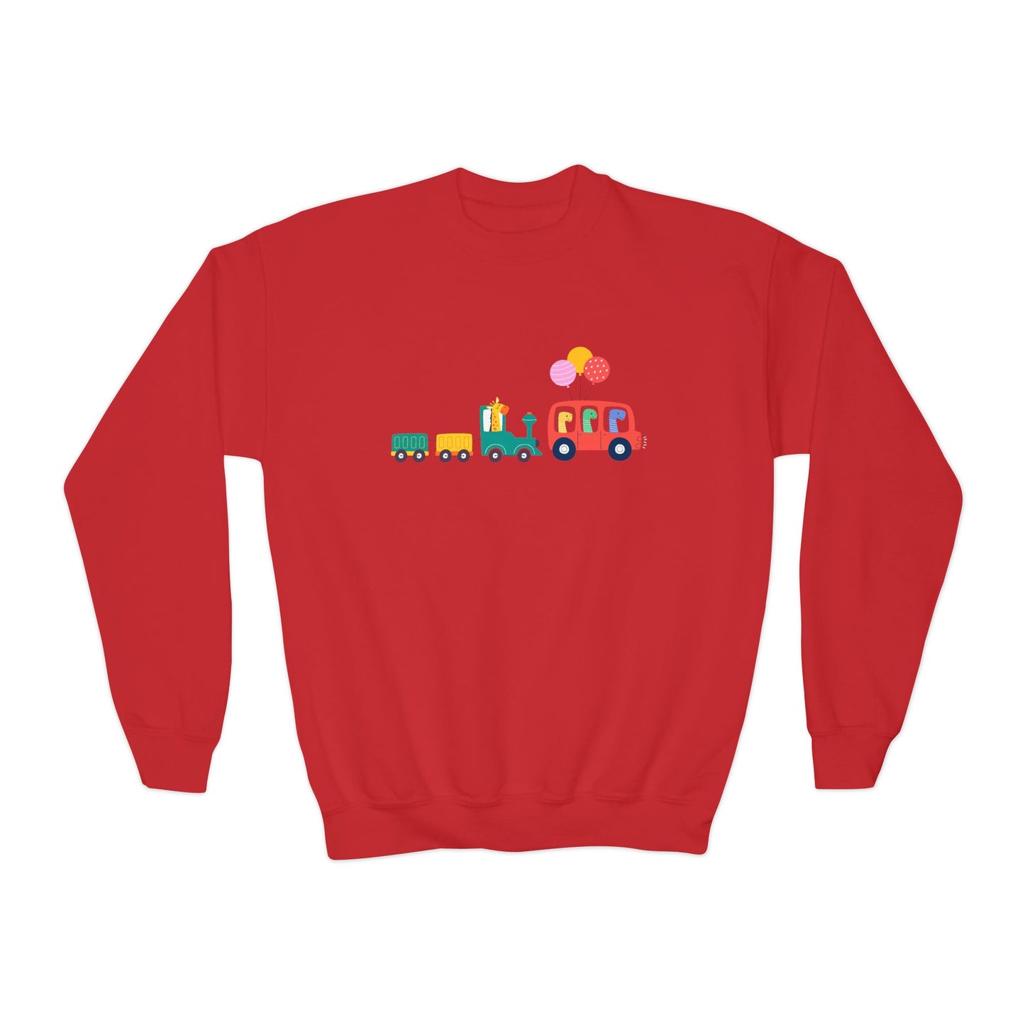 Colorful Vehicles Sweatshirt | Dino & Train | True North