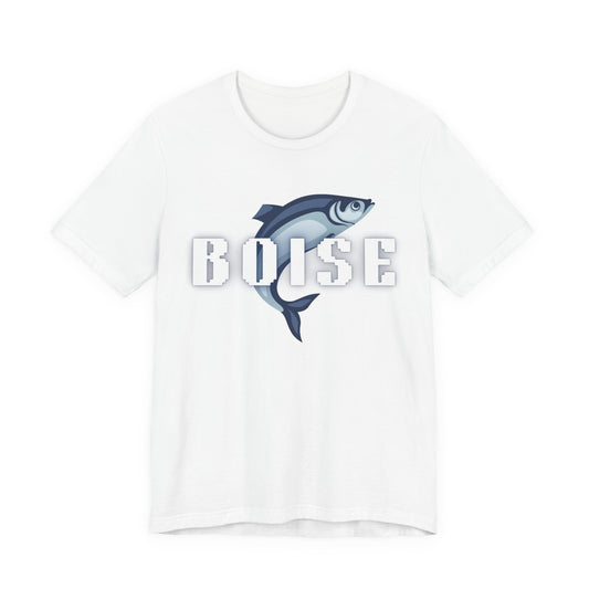 Boise Trout Graphic Tee — Fish Logo Short Sleeve T-Shirt