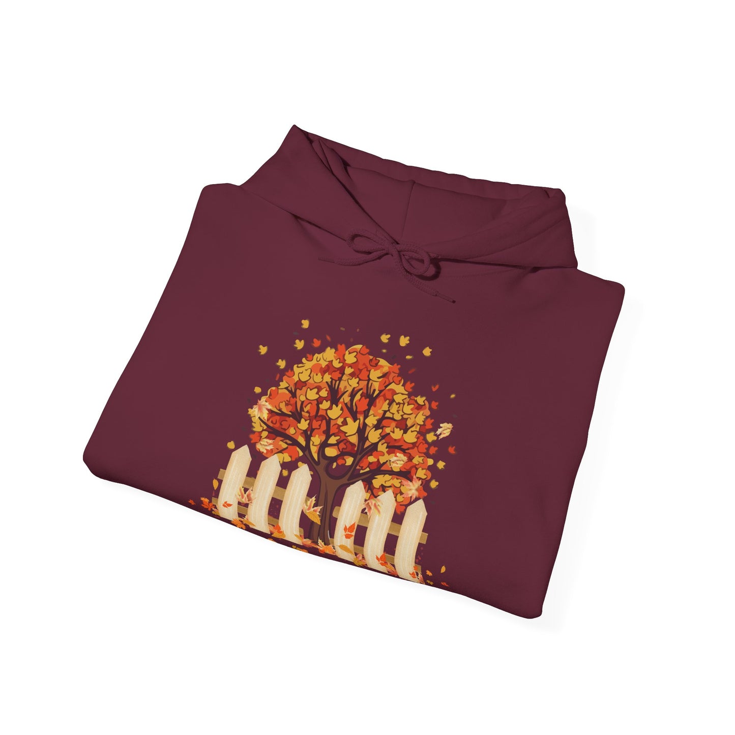 Autumn Tree Hoodie | Thanksgiving Gift, Nature-Inspired Casual Wear | True North