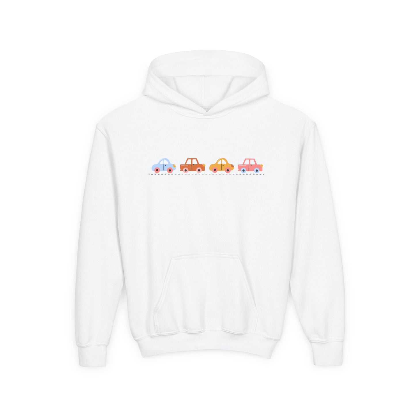 Cute Car-Themed Youth Hoodie | Adorable Sweatshirt | True North