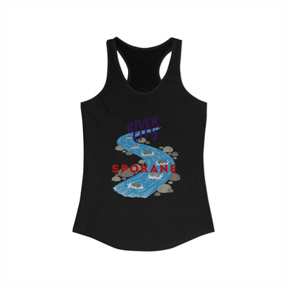 Women's Ideal Racerback Tank SPOKANE