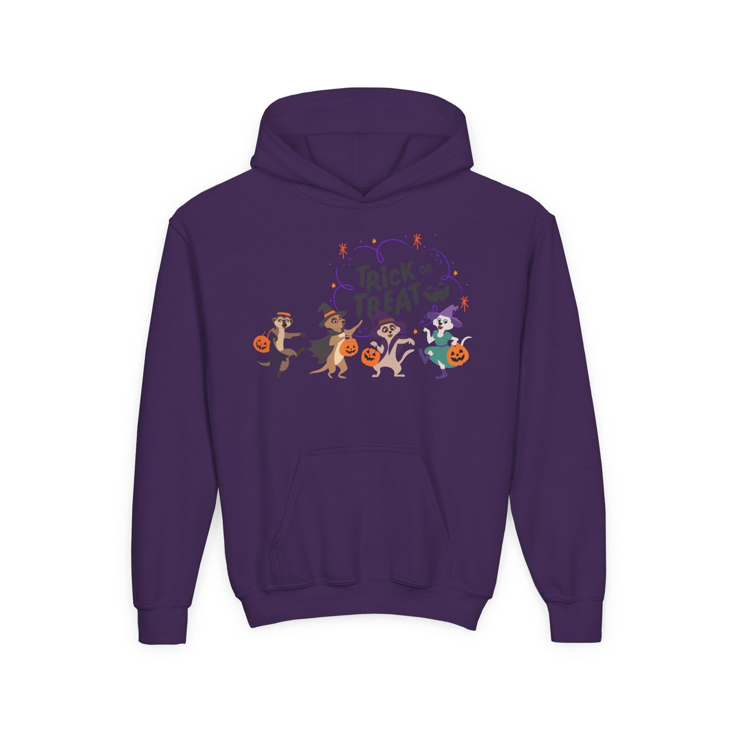 Halloween Trick or Treat Hooded Sweatshirt for Kids | Halloween Costume | True North