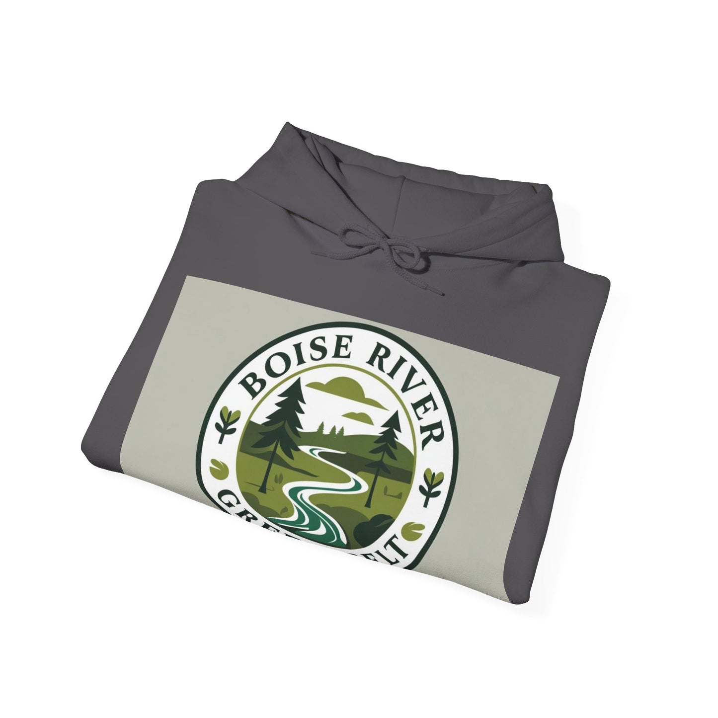 Boise River Greenbelt Hoodie — Scenic Outdoor Trail Sweatshirt