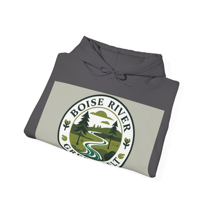 Boise River Greenbelt Hoodie — Scenic Outdoor Trail Sweatshirt