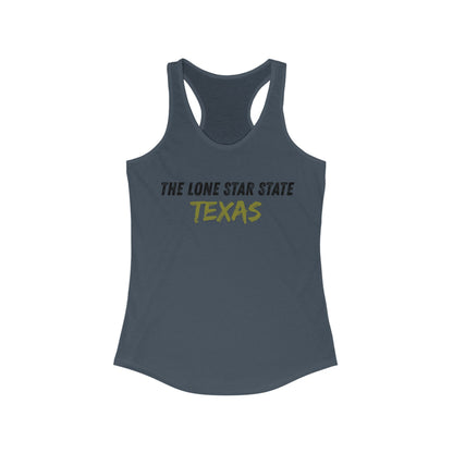 The LONE STAR STATE TEXAS | Women’s Ideal Racerback Tank | True North