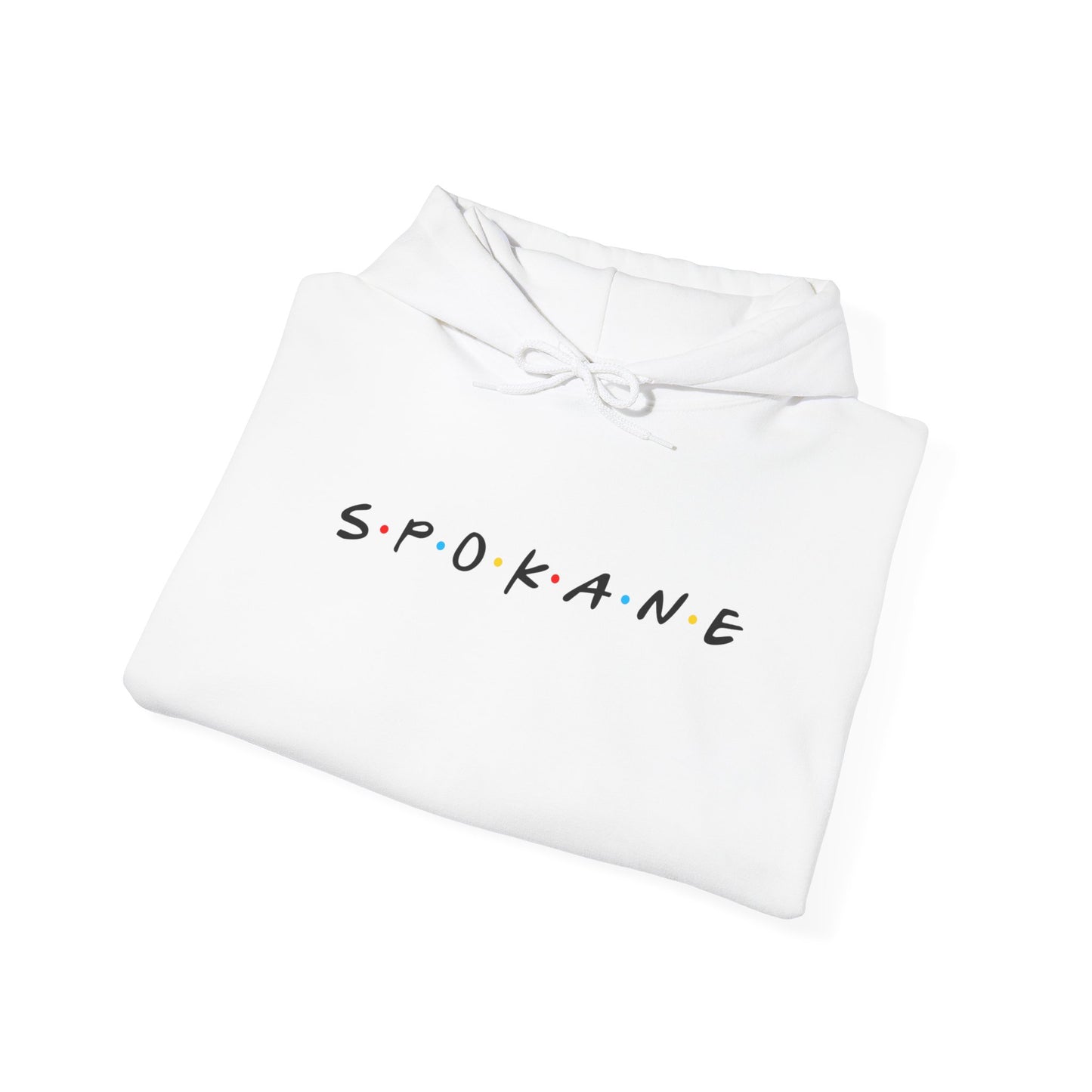 Spokane Script Hoodie - Minimal City Name Pullover