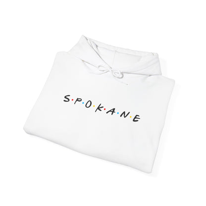 Spokane Script Hoodie - Minimal City Name Pullover