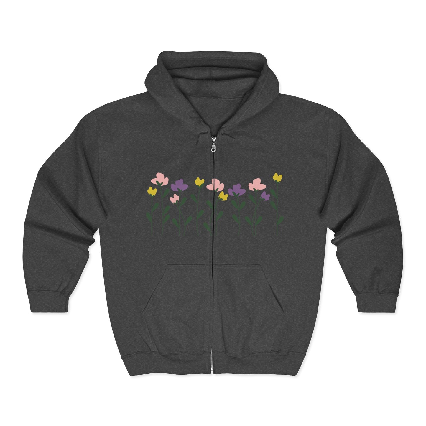 Floral Full Zip Hoodie | Casual Wear | True North