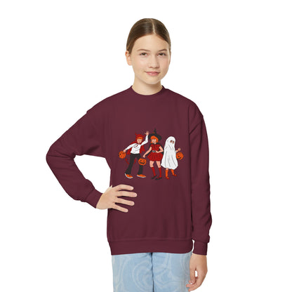 Halloween Kids Crewneck Sweatshirt | Spooky Season Gift | True North