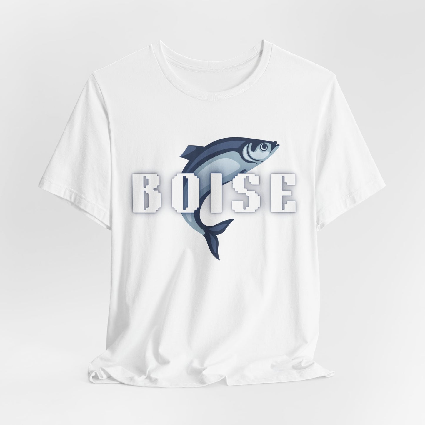 Boise Trout Graphic Tee — Fish Logo Short Sleeve T-Shirt