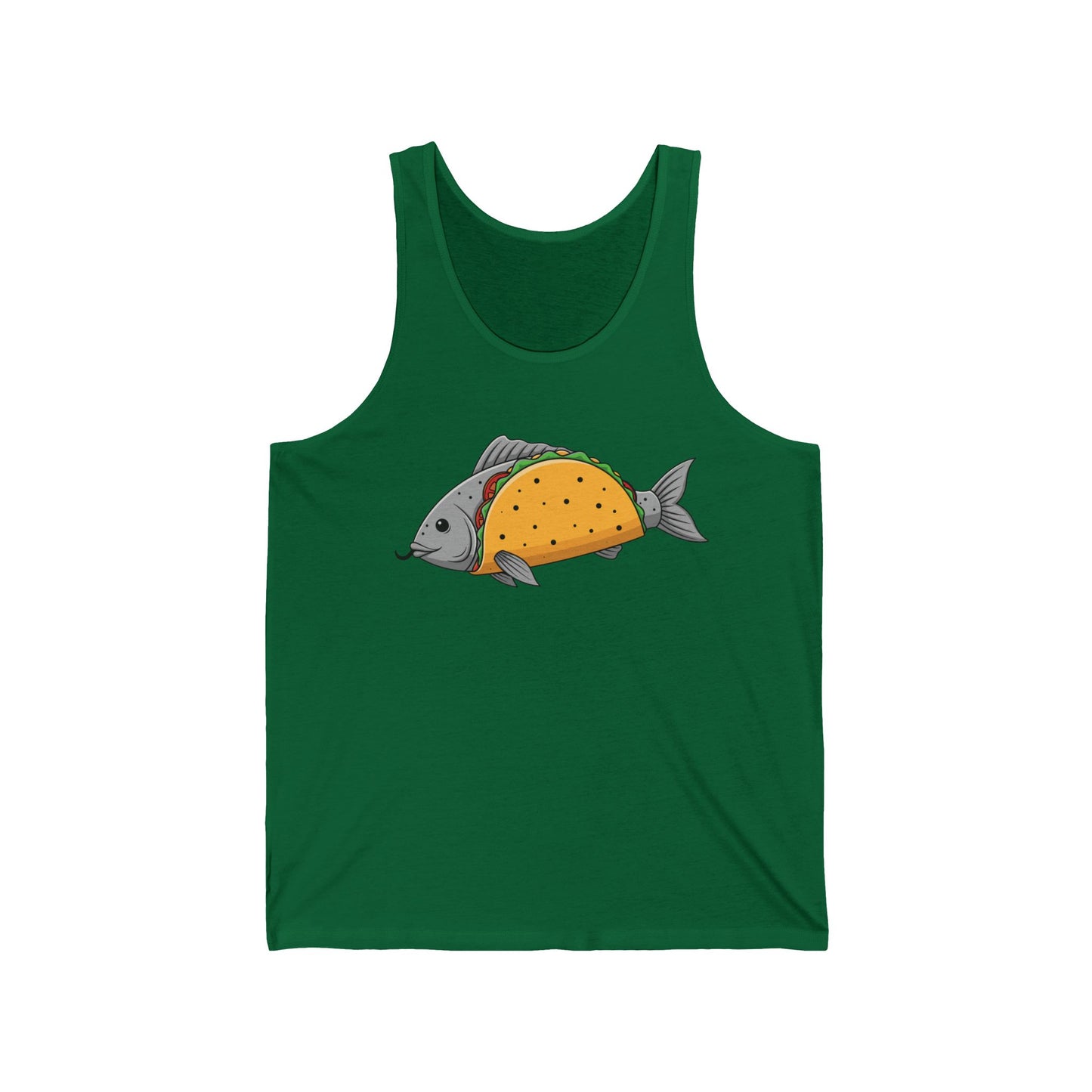Taco Fish Men/Unisex Tank Top | Seafood Taco  | True North