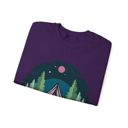 Camping Adventure Crewneck Sweatshirt |  Outdoor Lovers | True North