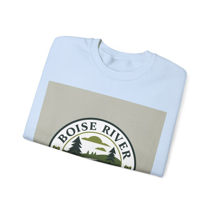 Crewneck Sweatshirt — Cozy Minimal White Pullover for Everyday Wear boise