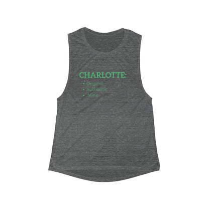 Charlotte | Women’s Flowy Scoop Muscle Tank | True North