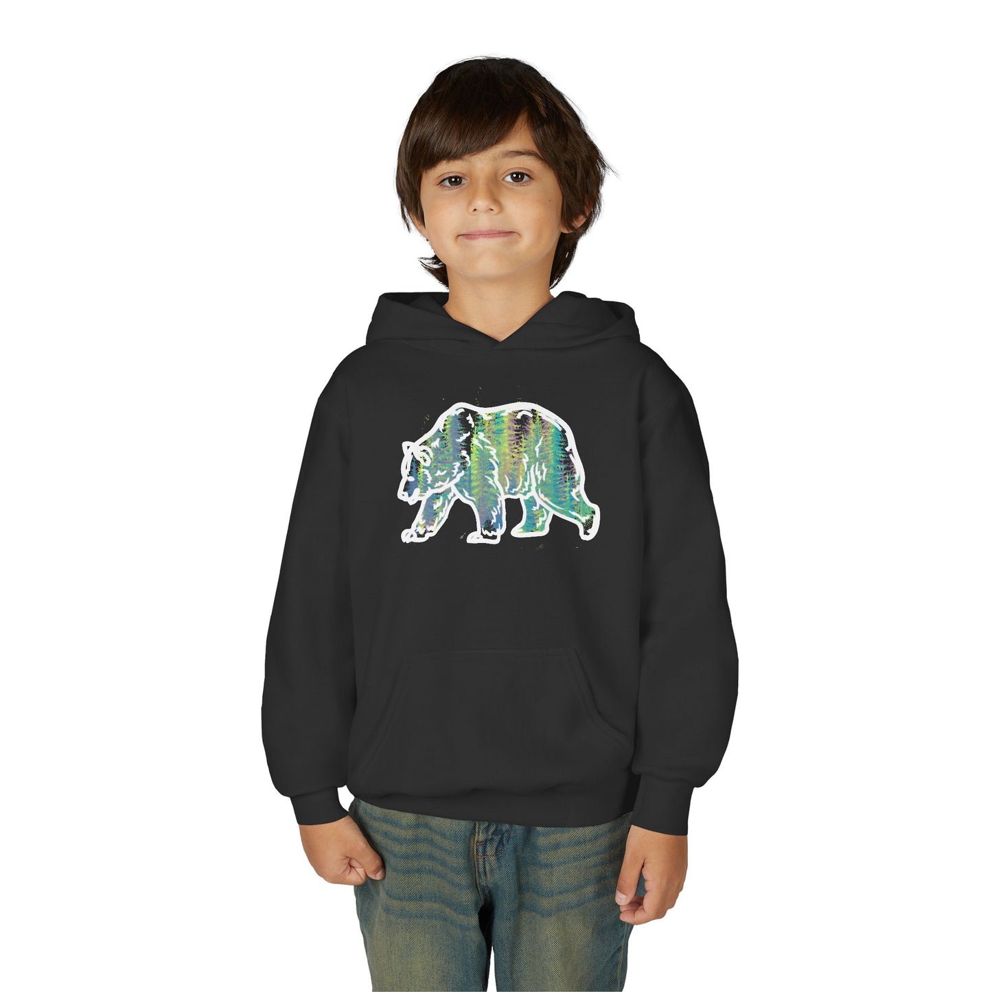 Youth Forest Adventure Hoodie | Cozy Outdoor Sportswear | True North