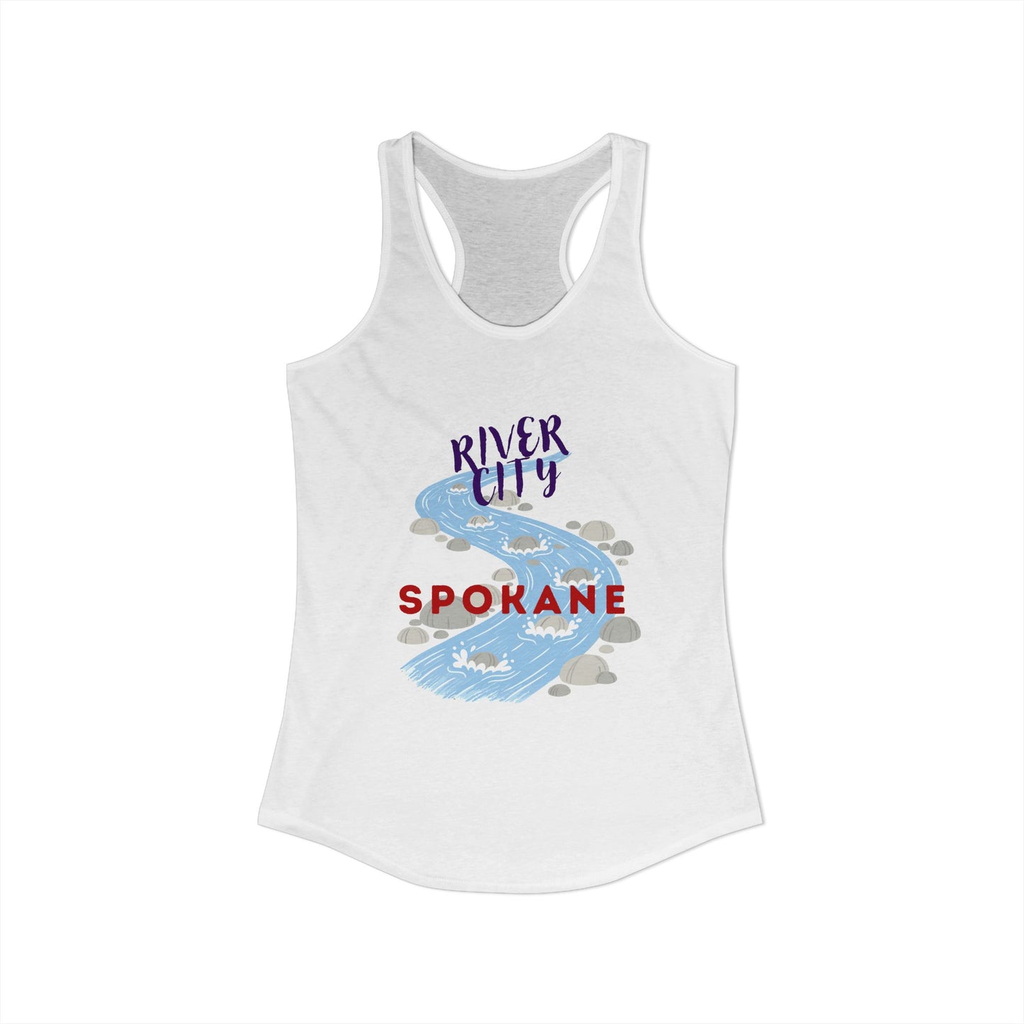 Women's Ideal Racerback Tank SPOKANE