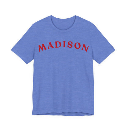 Madison Arc Name T‑Shirt — Personalized City/Name Tee