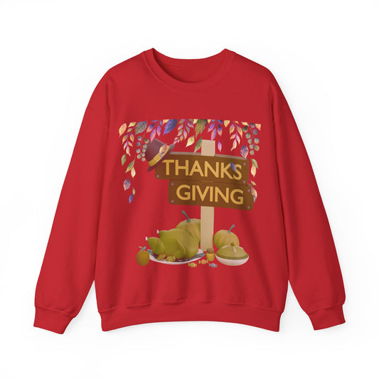Thanksgiving Vibes Crewneck Sweatshirt | Thanksgiving Sweater | True North