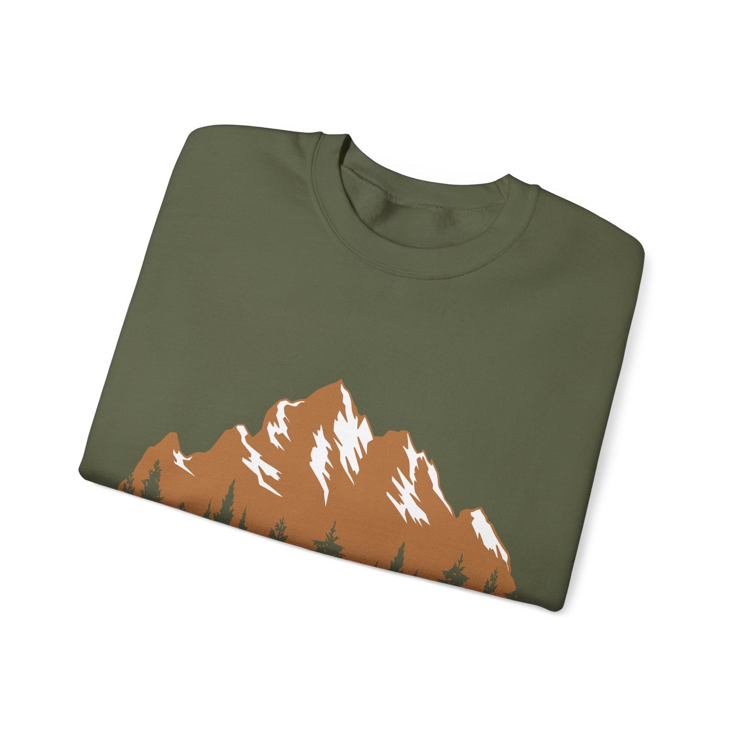 Mountain Reflection Crewneck Sweatshirt | Adventure and Travel | True North